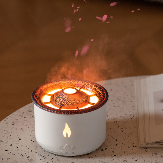 3D Flame Volcano Aroma Diffuser